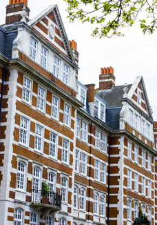 Mansion block cleaning in London